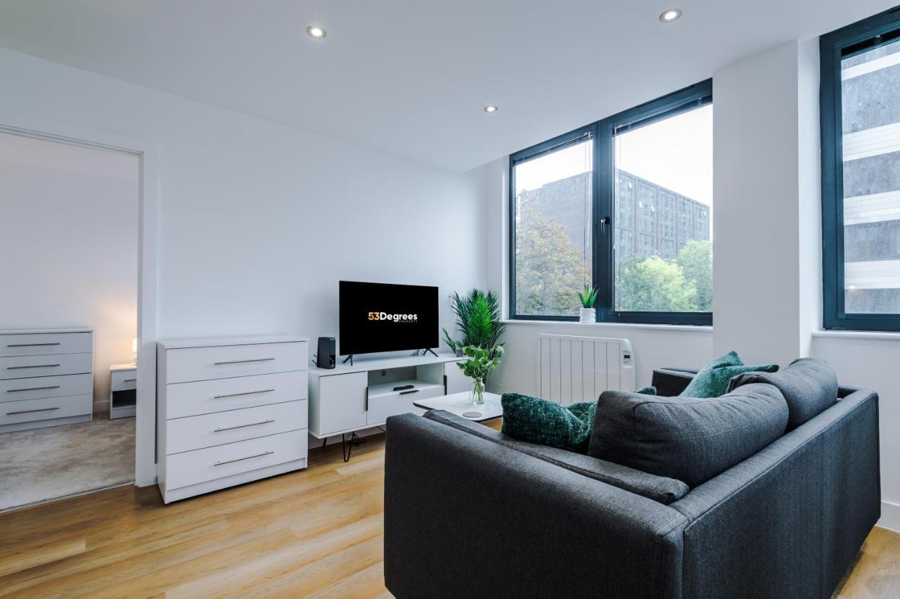 New! Stylish 2-Bed Apartment In Manchester By 53 Degrees Property - Amazing Location, Ideal For Small Groups - Sleeps 4! Dış mekan fotoğraf